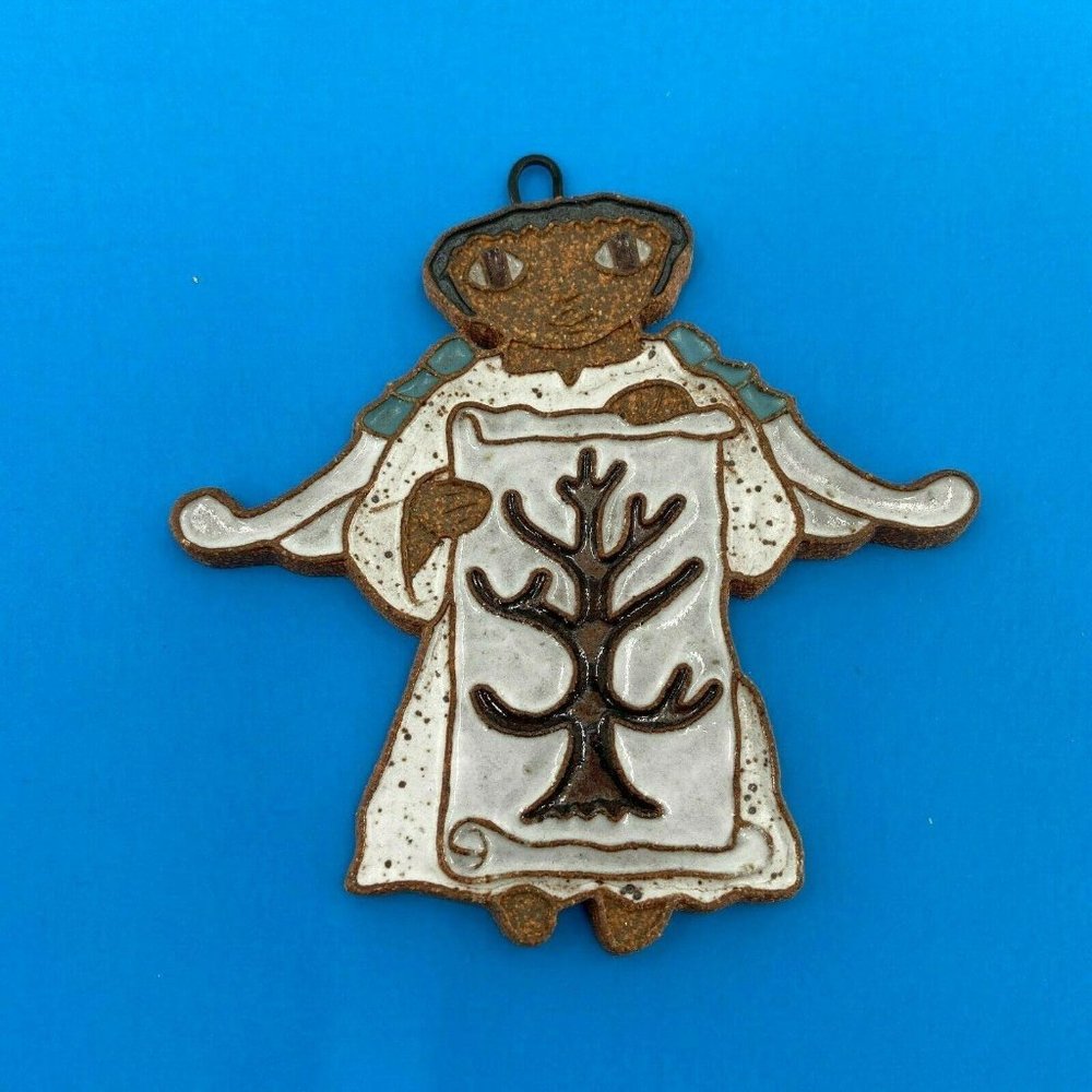 Judaism Jewish Plaque Tree Of Life Artist Signed